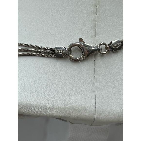 Silpada Sterling Silver Thoreau Multi Strand Ball Necklace Retired N0914 - Picture 9 of 12